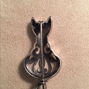 Sterling Jewelry - Beautiful Open Work Sterling Cat Pin Sterling Jewelry - Beautiful Open Work Sterling Cat Pin